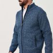 Кардиган мужской однотонный F121-15-1667 синий//M,L,XL,XXL,3XL,4XL,5XL,6XL