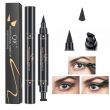 2-сторонняя подводка-фломастер с штампом стрелка QIC Liquid duo eyeliner