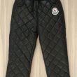 Брюки Moncler черные ромбик (поростковые) 146 см.